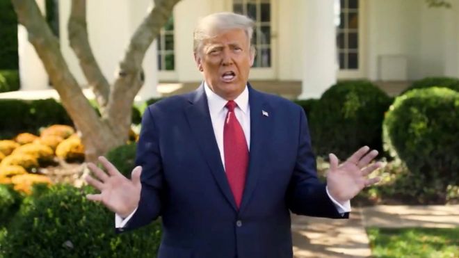 Trump ready to return to public events, says doctor