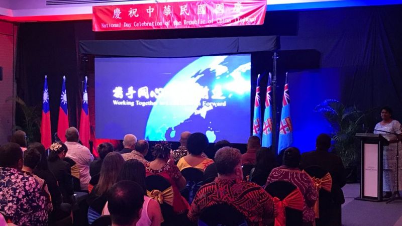 China – Taiwan tensions erupt over diplomats’ fight in Fiji