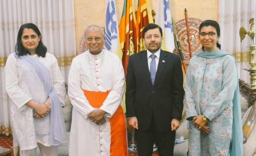 Pakistan and Archbishop of Colombo discuss inter-faith harmony