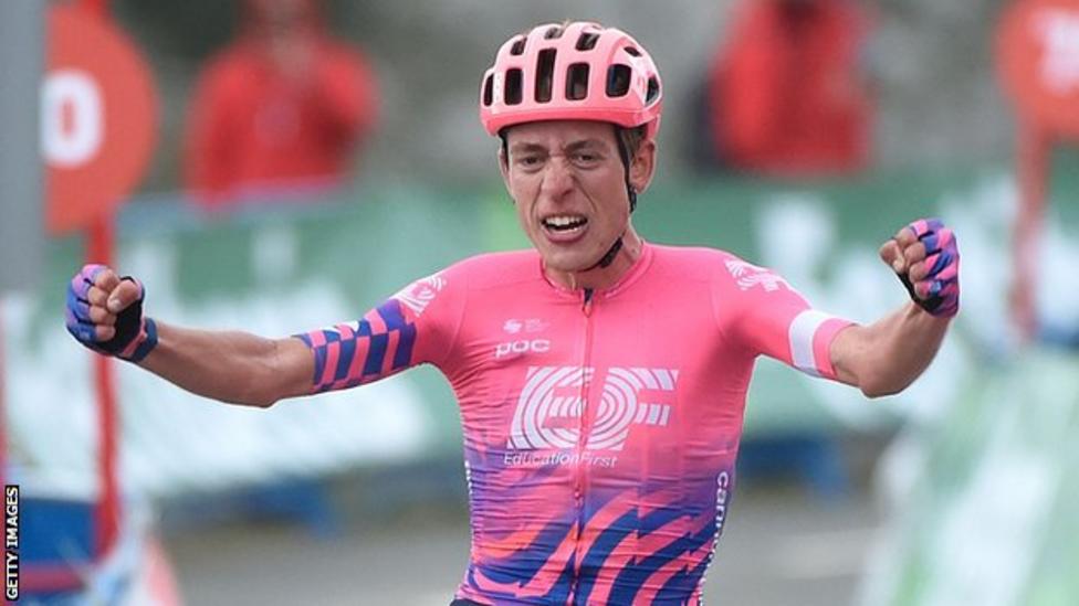 Britain’s Carthy wins gruelling stage 12 of Vuelta Britain’s Carthy wins gruelling stage 12 of Vuelta