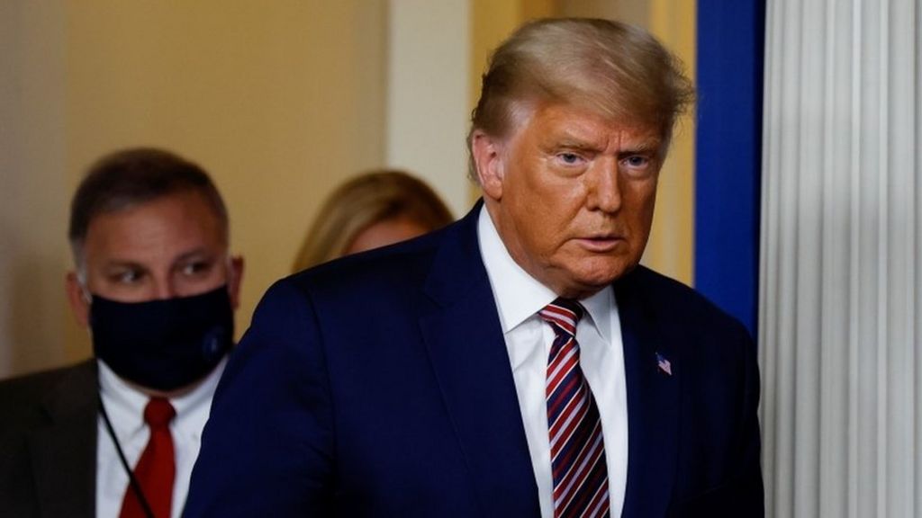 Trump alleges “Shenanigans” as Biden urges calm Trump alleges “Shenanigans” as Biden urges calm