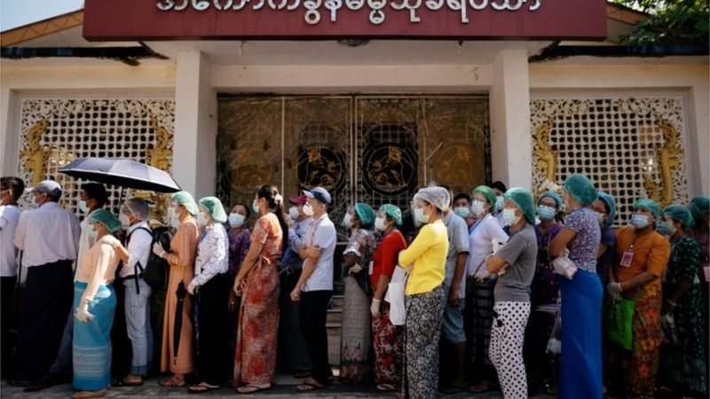 Myanmar vote count begins with Suu Kyi win expected