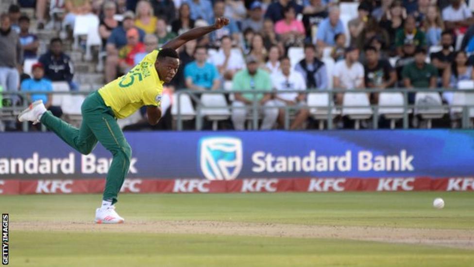 South Africa cricketers training in separate groups South Africa cricketers training in separate groups