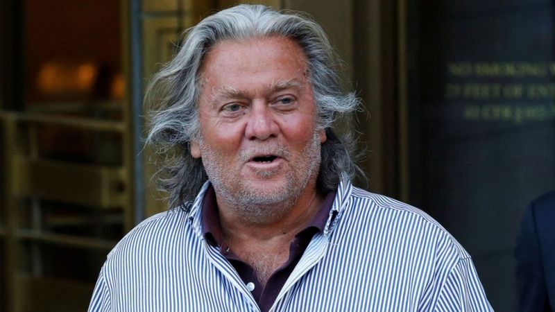 Bannon Twitter account banned amid clampdown Bannon Twitter account banned amid clampdown