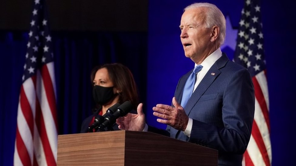 Biden predicts victory over Trump as counts go on Biden predicts victory over Trump as counts go on