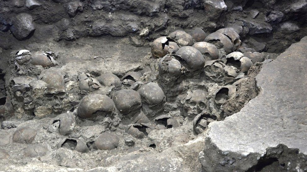 Archaeologists unearth new sections in Mexico City