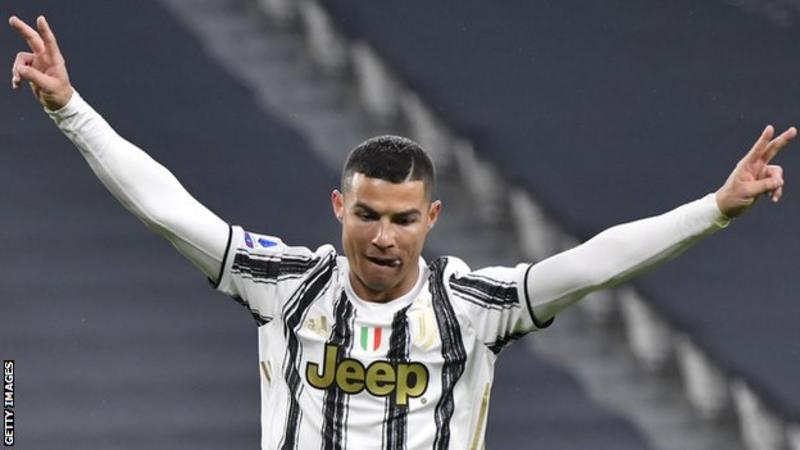 Ronaldo scores twice in Juventus win