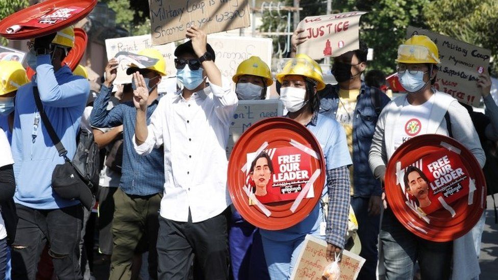 US announces sanctions on Myanmar coup leaders US announces sanctions on Myanmar coup leaders