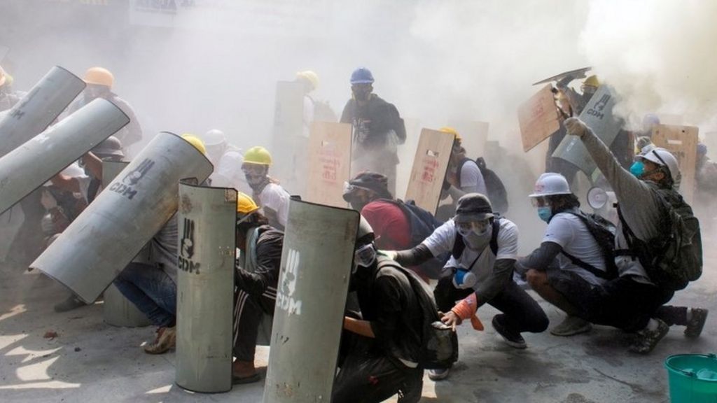 Deadliest day as Myanmar police fire on protests