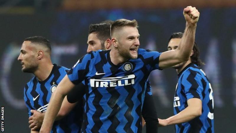 Inter beat Atalanta to go 6 points clear Inter beat Atalanta to go 6 points clear