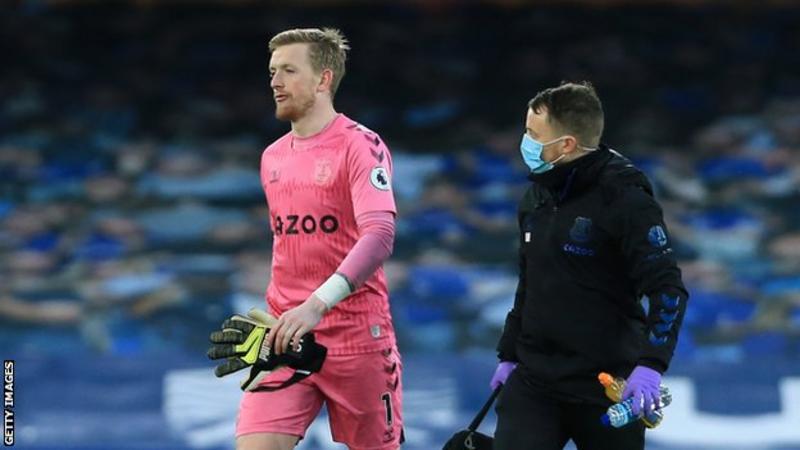 Injured England goalkeeper Pickford to miss World Cup qualifiers Injured England goalkeeper Pickford to miss World Cup qualifiers