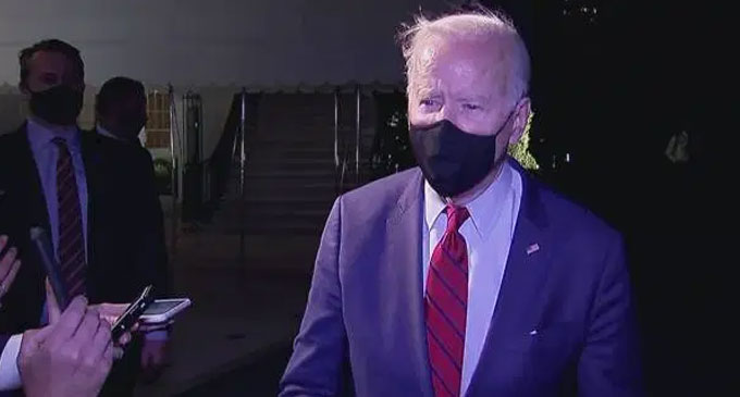 Biden says North Korea missile launch not provocation