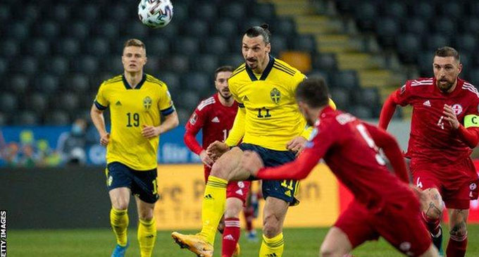 Ibrahimovic gets assist on Sweden return Ibrahimovic gets assist on Sweden return
