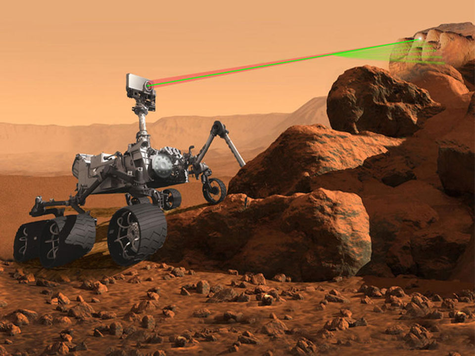 Mars rover listens to its rock-zapping laser