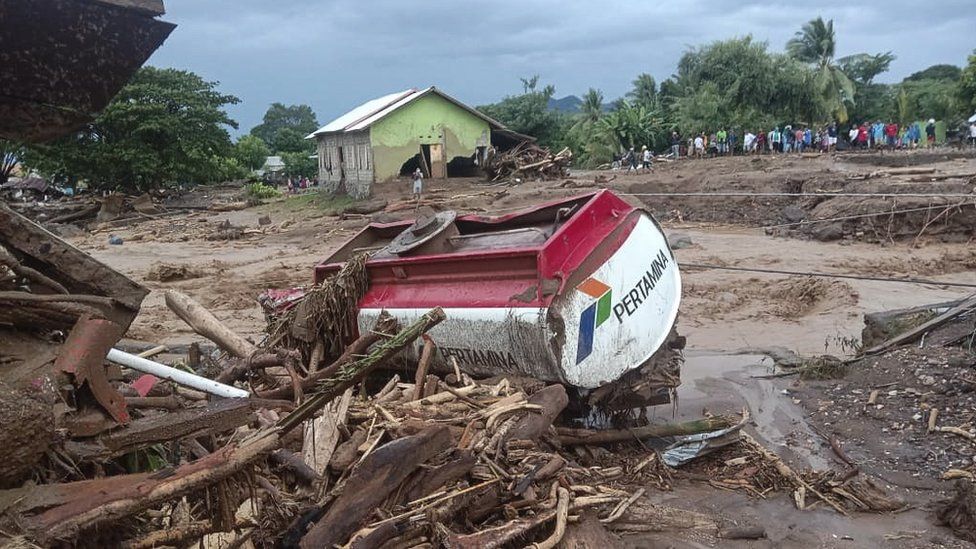 Dozens dead as floods hit Indonesia and East Timor