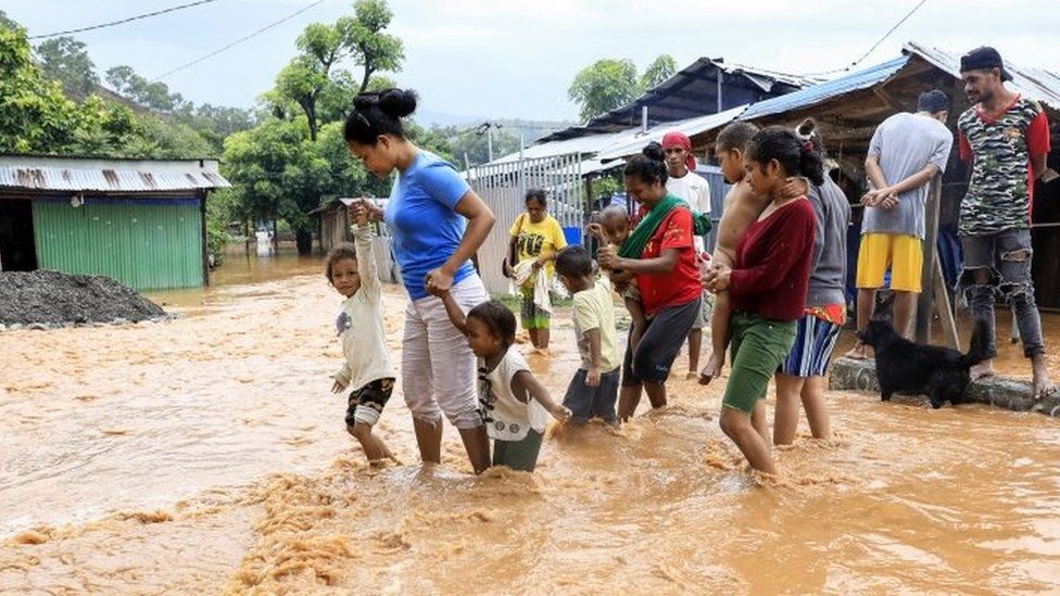 Flash floods kill 113 in Indonesia and East Timor