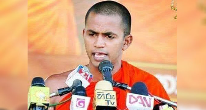 Ven. Jamburewela Chandrarathna Thero arrested