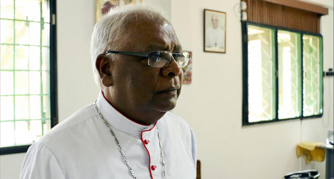 Mannar Bishop Rayappu Joseph passed away Mannar Bishop Rayappu Joseph passed away