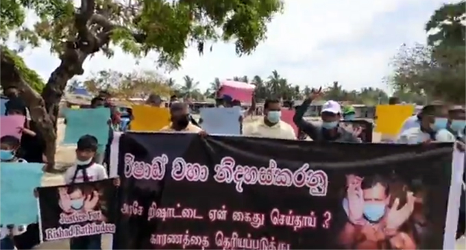 Protests erupt for 2nd day in North over arrests of Rishad and brother [VIDEO]