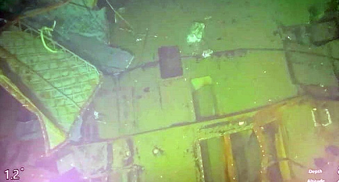 Sunk Indonesian submarine found split into 3 pieces