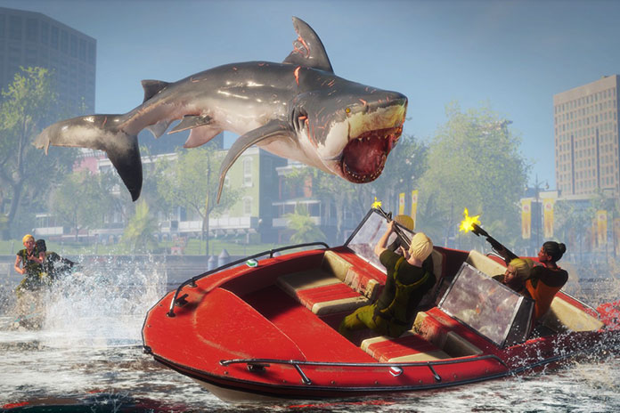 Bigger shark set for “Maneater” DLC