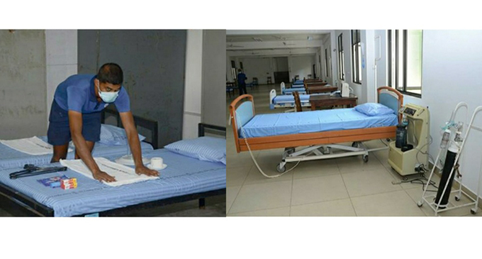 Intermediate Coronavirus care centre established in Boossa Intermediate Coronavirus care centre established in Boossa