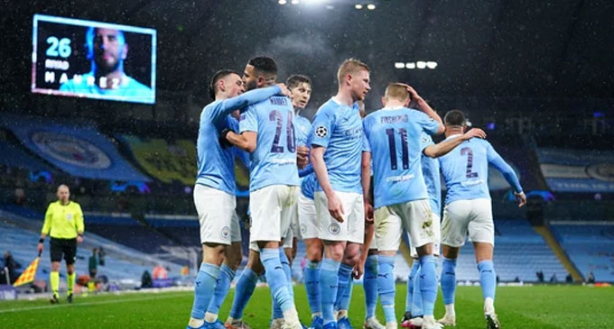 Mahrez double takes Manchester City to first Champions League final Mahrez double takes Manchester City to first Champions League final