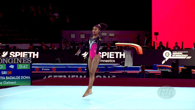 Sri Lankan Gymnast qualifies for Tokyo Olympics Sri Lankan Gymnast qualifies for Tokyo Olympics