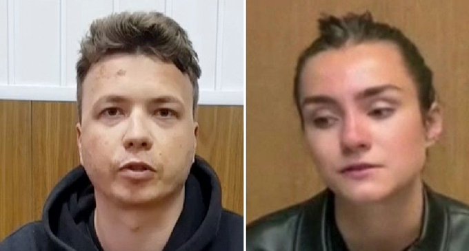 Families in anguish over pair held in Belarus