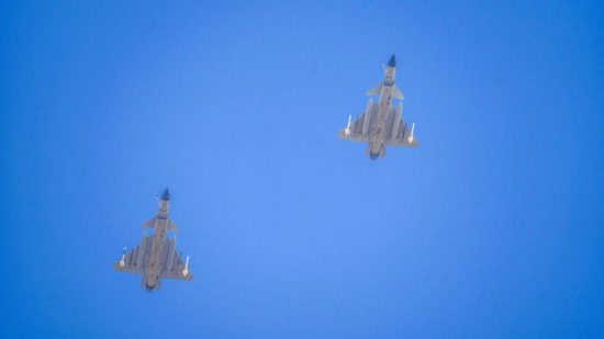 Taiwan reports record number of Chinese jets in its air defence zone