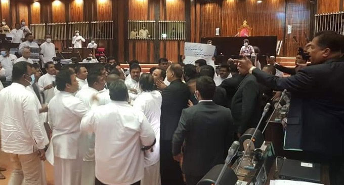 Report on April 21st Parliament clash to be handed over to Speaker next week Report on April 21st Parliament clash to be handed over to Speaker next week