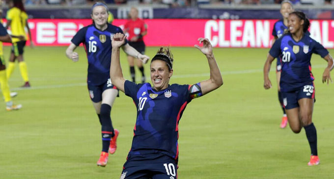 Lloyd becomes oldest scorer for US women’s team Lloyd becomes oldest scorer for US women’s team
