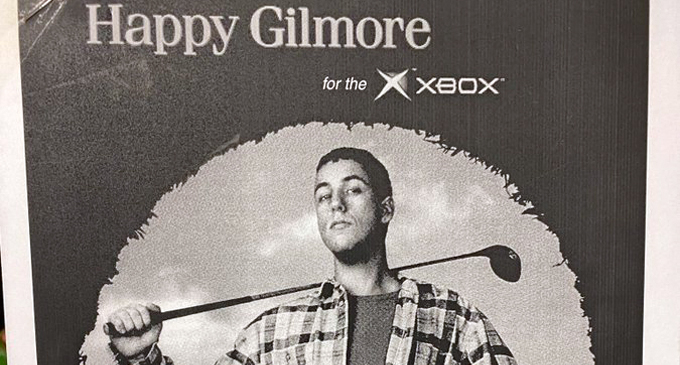 We almost got a “Happy Gilmore” game