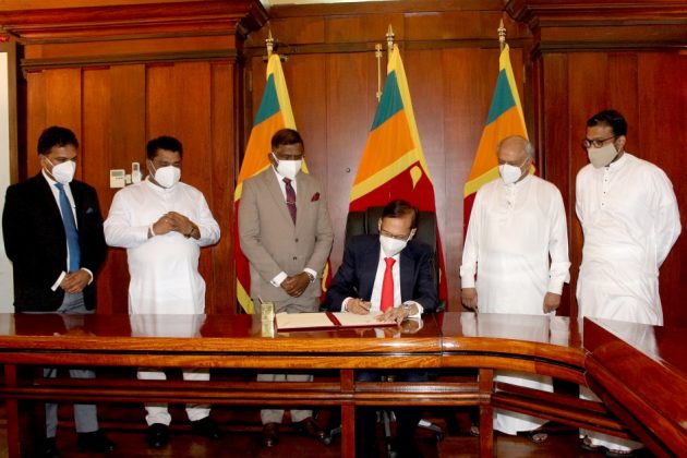 New Foreign Minister Professor G.L Peiris assumes duties New Foreign Minister Professor G.L Peiris assumes duties