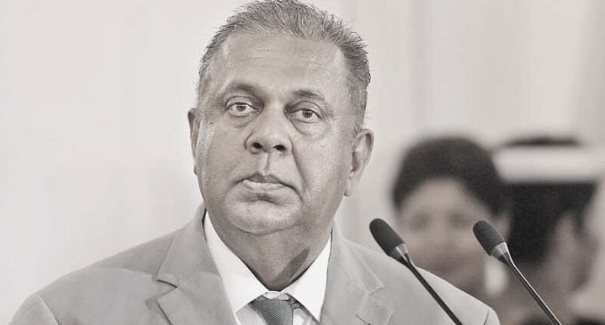 Former Minister Mangala Samaraweera has passed away