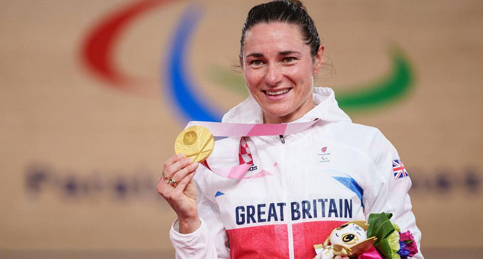 Sarah Storey wins 15th Paralympic gold