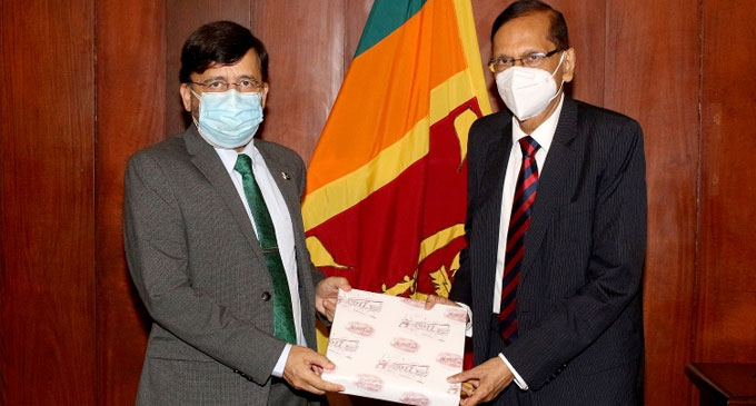 Pakistan’s Ambassador to Sri Lanka called on new Foreign Minister