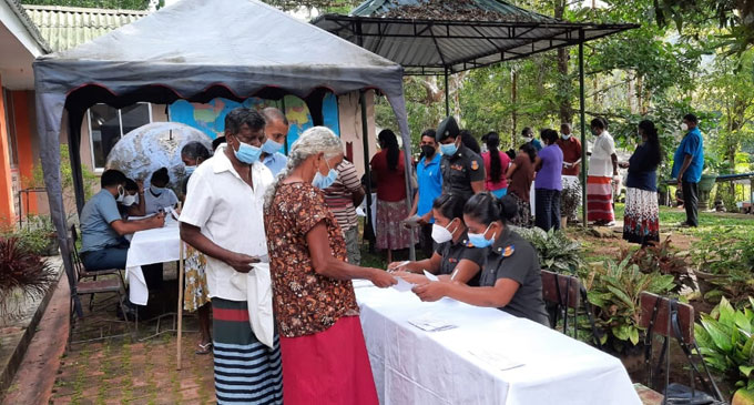 Special vaccination drive for 60+ in WP