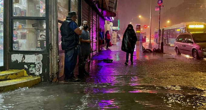 New York declares state of emergency over ‘brutal flooding’