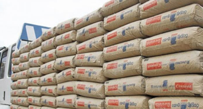 Cement price increased