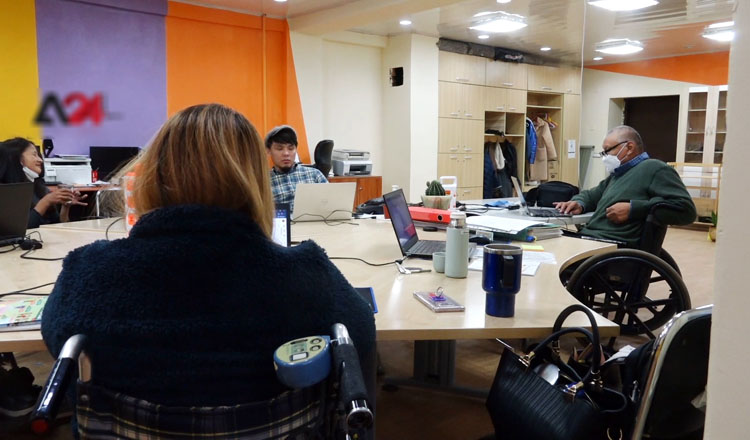 Obstacles rise between disabled people and labour market in Mongolia