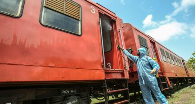 Resumption of train services Resumption of train services