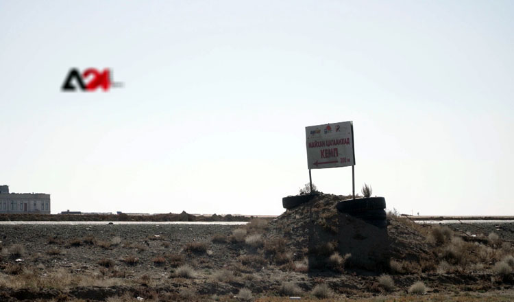 Tsagaan Khad border truck drivers protest against isolation method