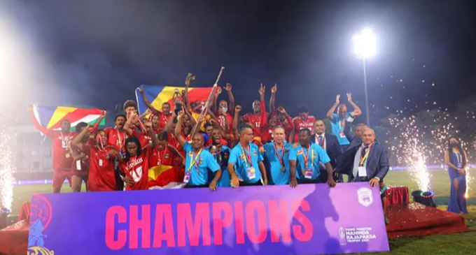 Seychelles defeat Sri Lanka to clinch Four Nations trophy Seychelles defeat Sri Lanka to clinch Four Nations trophy