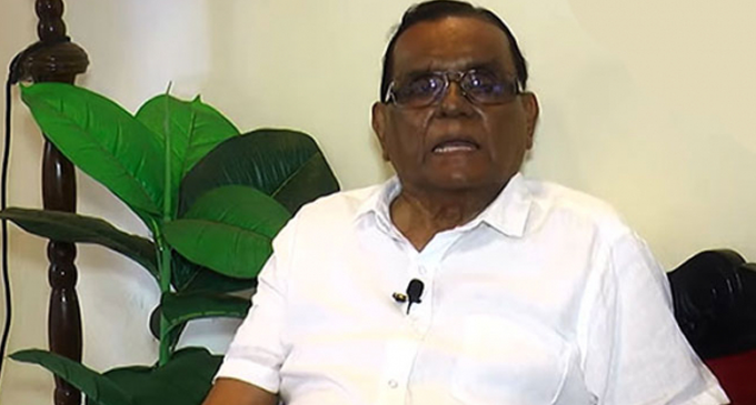 North Western Province Governor Raja Collure passed away North Western Province Governor Raja Collure passed away