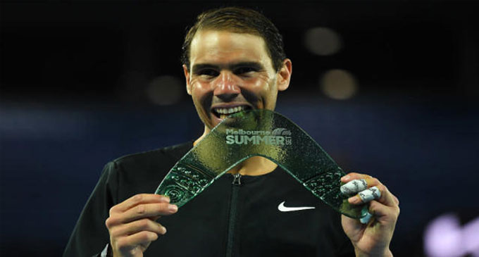 Rafael Nadal wins title in Australia for the first time in 13 years