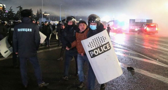 Kazakhstan declares state of emergency in Almaty after fuel price protests Kazakhstan declares state of emergency in Almaty after fuel price protests