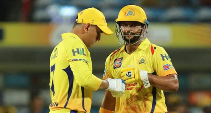 Suresh Raina lauds MS Dhoni for his Match-Winning knock Suresh Raina lauds MS Dhoni for his Match-Winning knock