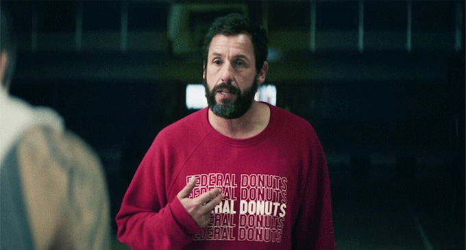 Adam Sandler in sports drama “Hustle”