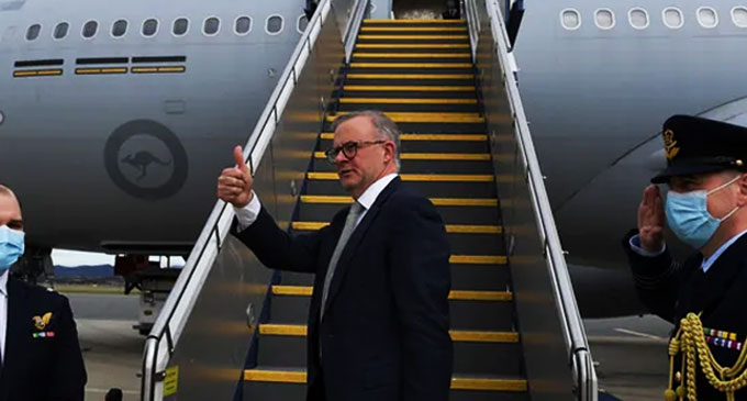 Australia’s new PM Anthony Albanese heads to Tokyo with climate message